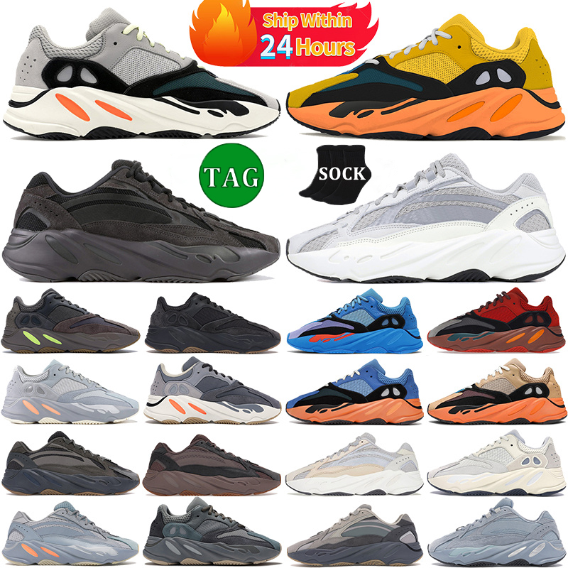 

fashion 700 v1 v2 running shoes men women Hi-Res Blue red Wash Orange Enflame Amber Faded Azure sun reflective Teal blue Luxury west sports trainers sneakers EUR 36-46, 12
