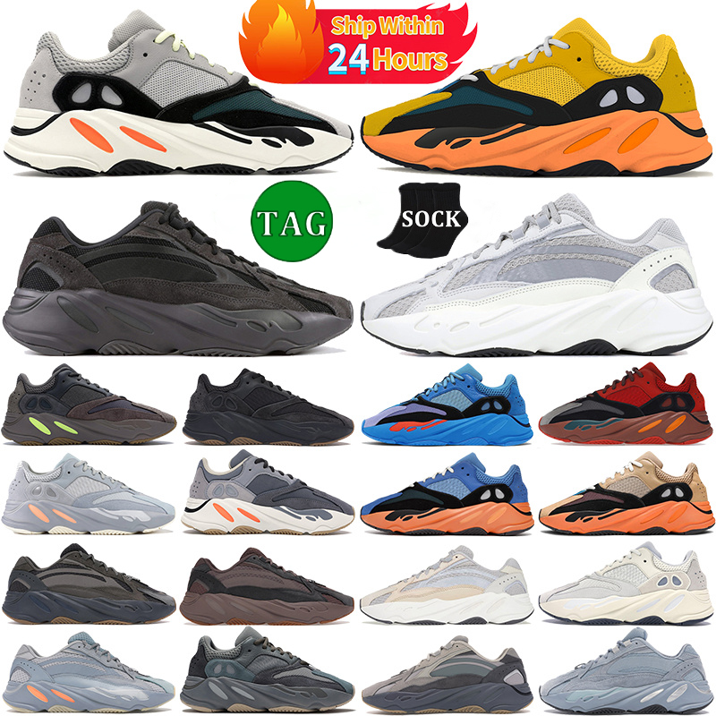 

fashion 700 v1 v2 running shoes men women Hi-Res Blue red Wash Orange Enflame Amber Faded Azure sun reflective Teal blue Luxury west sports trainers sneakers EUR 36-46
