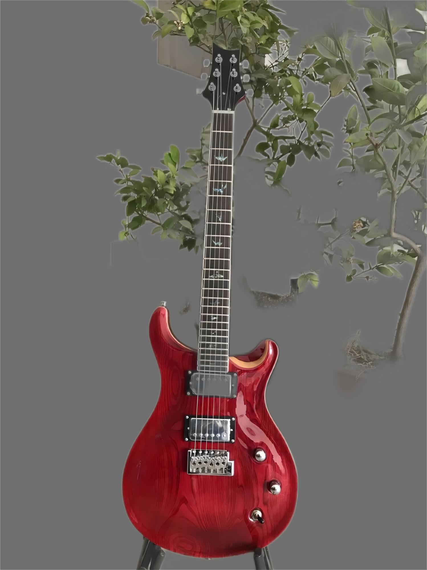 

best new Custom Paul Smith Trans Red Ash Top Ele369