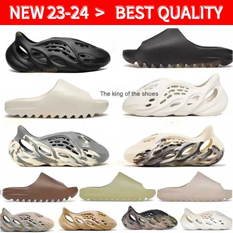 

2023 Designer Slippers Men Woman slider Foam Runner Vermillion Mineral Blue Onyx Pure Sandals Slide Slipper Ochre Bone Resin Clog Desert Ararat runr slides shoe 36-48, #4