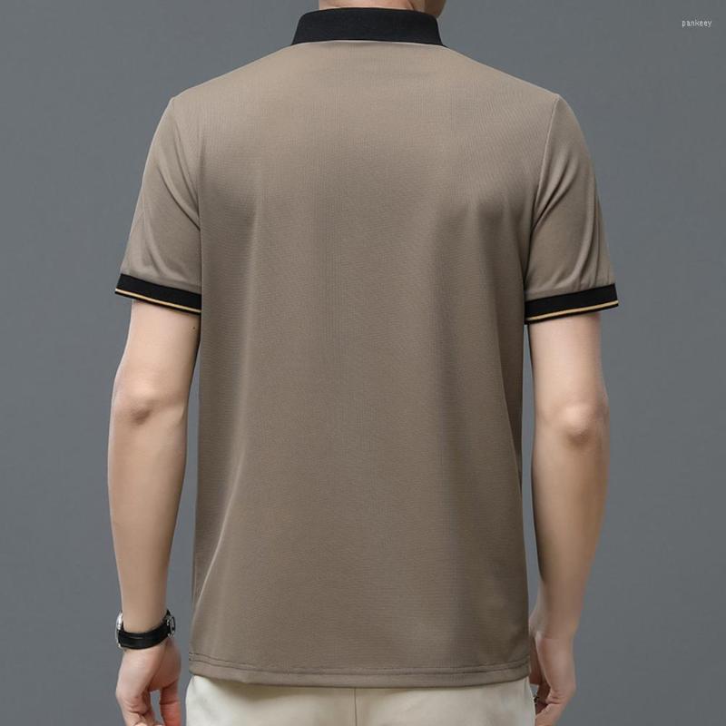 

Men's Casual Shirts Business Shirt Elastic Men Shrink Resistant Sweat Absorbing Classic Mid-aged Slim Fit, Light grey