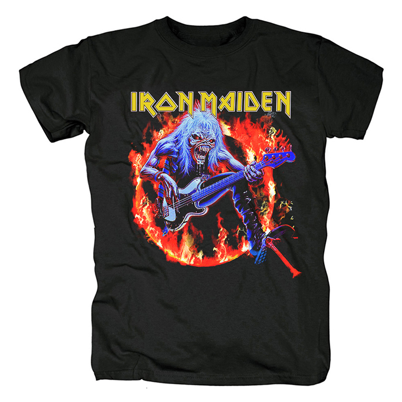 

Men's TShirts Iron Maidens Brand Summer Mens T Shirts Plus Size Short Sleeved Cotton Tops Tumblr Tshirt 230523