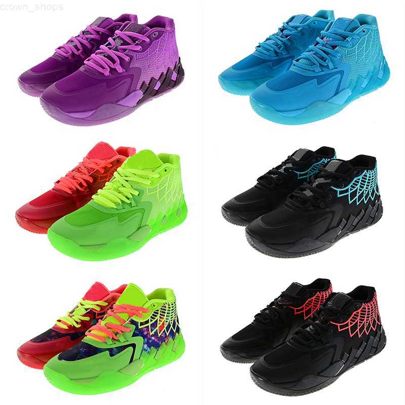 

Rick and Morty LaMelos Ball Casual Shoes MB.01 Basketball Shoe for Sale Men Women Iridescent Dreams Buzz City Rock Ridge Red Galaxy Not, Colour 9