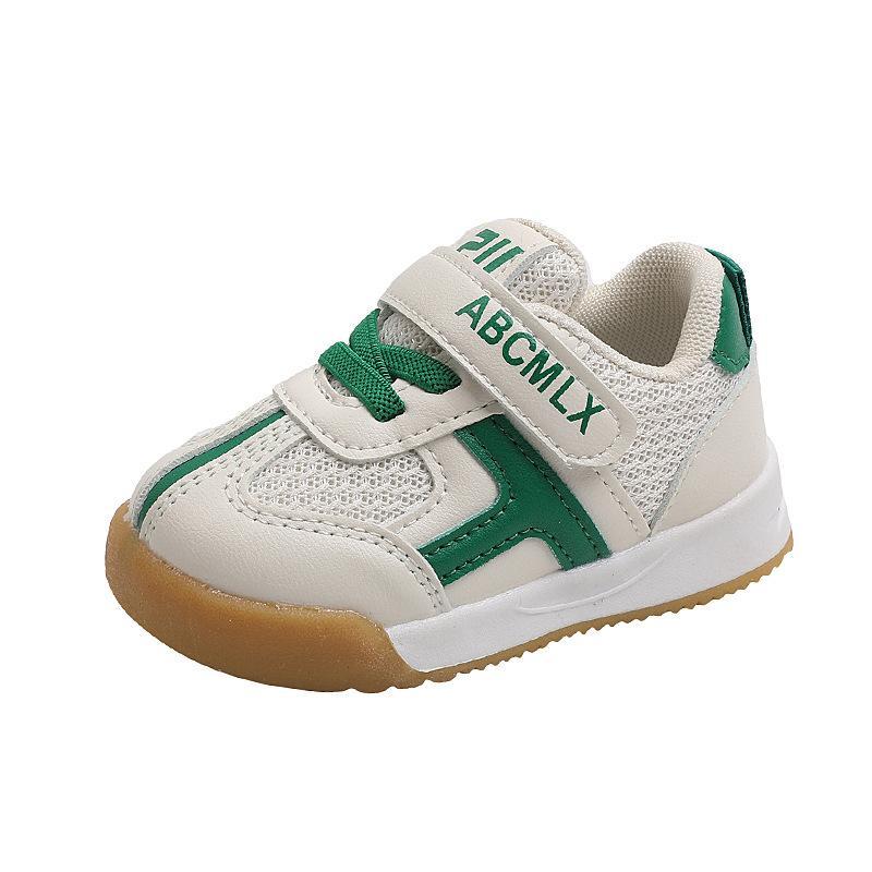 

First Walkers Kids Shoes Toddler Infant Footwear Children Spring Baby Tendon Soft-Soled Breathable F10695, C1