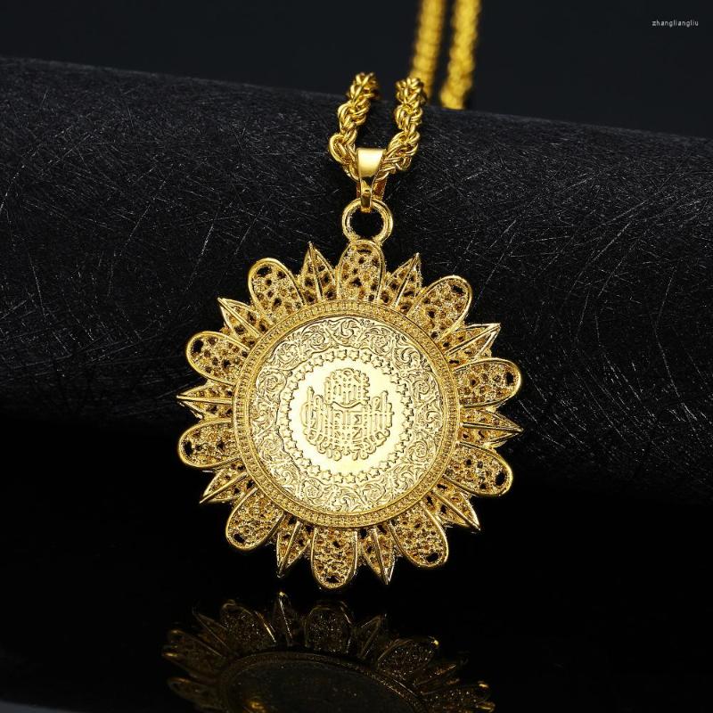 

Pendant Necklaces WANGAIYAO Middle East Arab Necklace Women's Long 60cm Twist Women