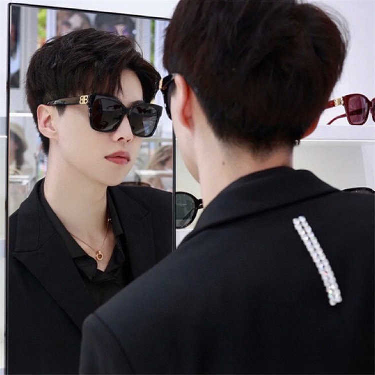 

Sunglasses Frames B family ins of the same style Men's fashion Paris brand Box sunglasses Women BB0104