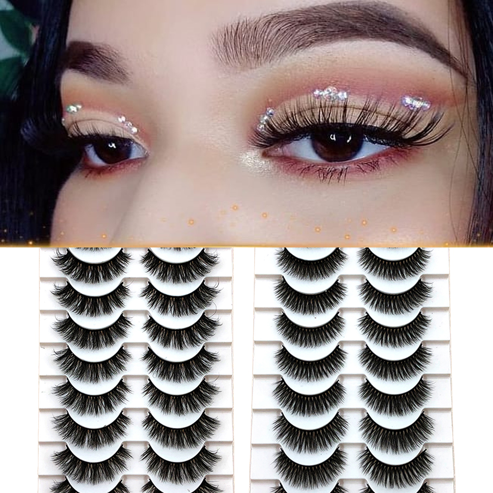 

Newest 3D 5D 15-25MM Reusable Fluffy Mink Lashes Boxes Package Natural Magnetic False Manga Eyelashes Extension Supplies Make Up wss