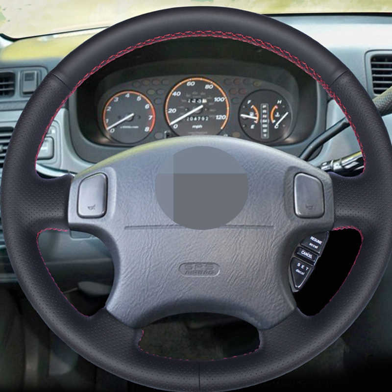 Steering Wheel Covers Hige Soft Faux Leather Car Steering Wheel Cover for Honda Acura CL 1998-2003 CRV CR-V Accord 6 Odyssey Prelude Civic 1996-2-image-868523009