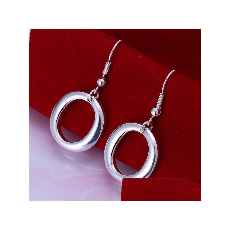 

Charm Womens Sterling Sier Plated Dangle O Earrings Gsse088 Fashion 925 Plate Earring Jewelry Gift Drop Delivery Dhzw8