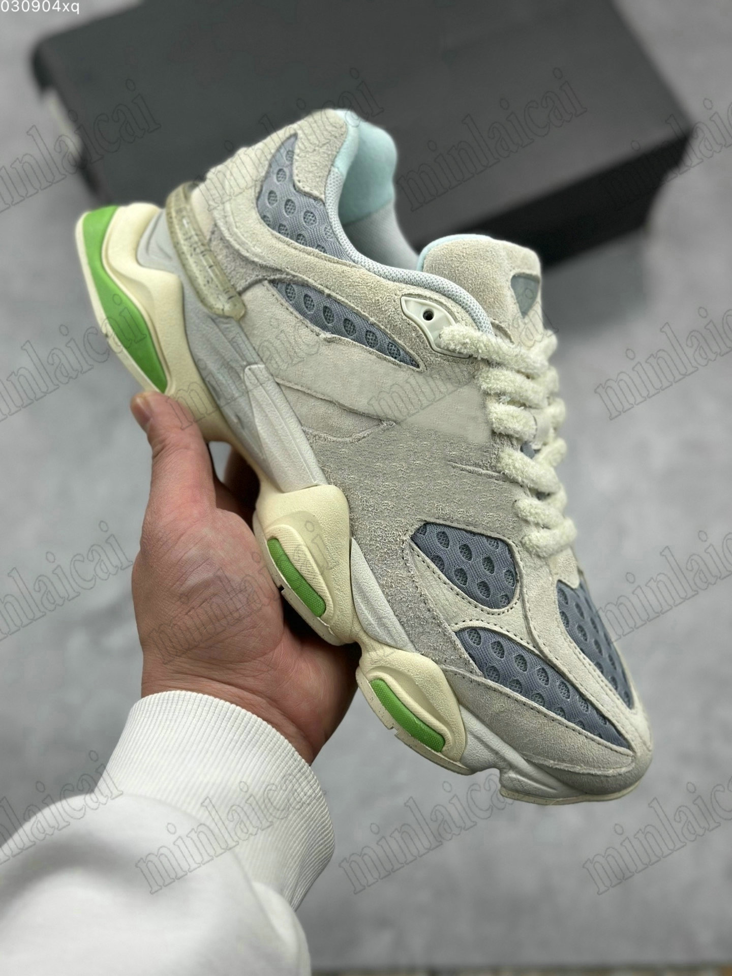 

New 9060 Bricks Wood Sports Shoes Nothing Changed but the Address Cool Grey Mesh Reflective Men Womens gym Low-top sneakers Cream Green Trainers N9060