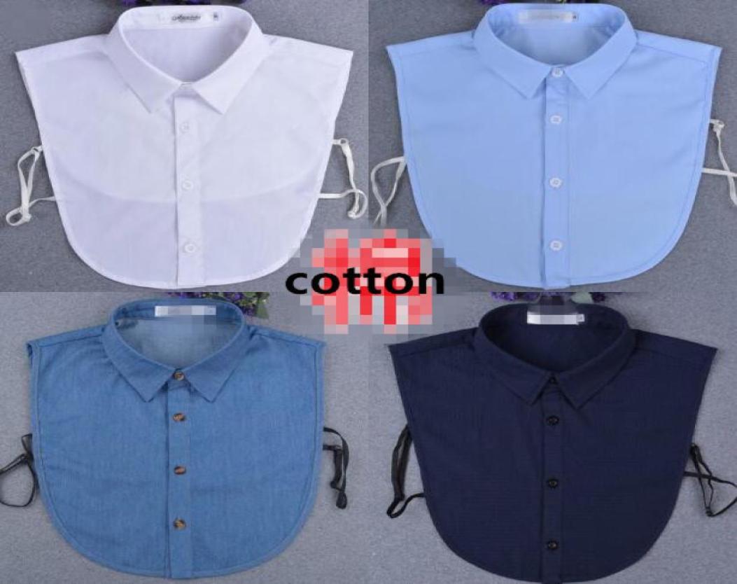 

Men and women039s 100 cotton shirt fake collar Ties Detachable Collar R470 2010278587602