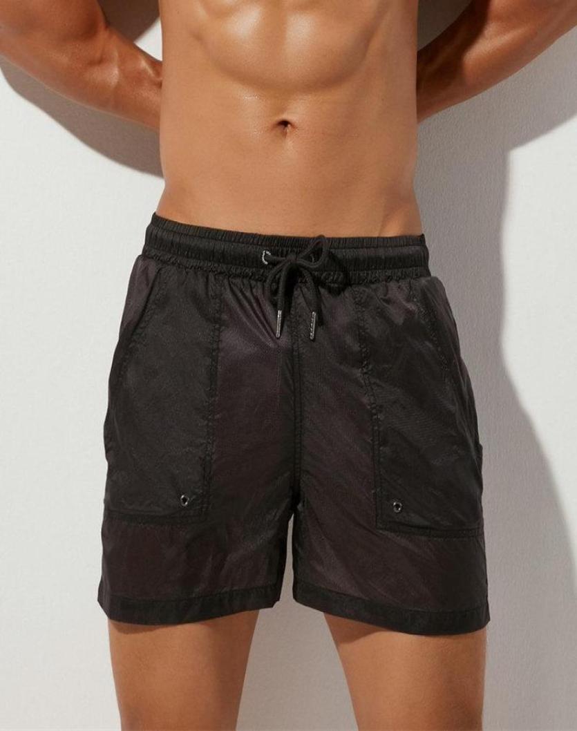 

Men039s Swimwear Transparent Mens Swim Shorts Swimming Trunks Nylon Sexy Beach Bathing Suit Board Short Pants Briefs4322756