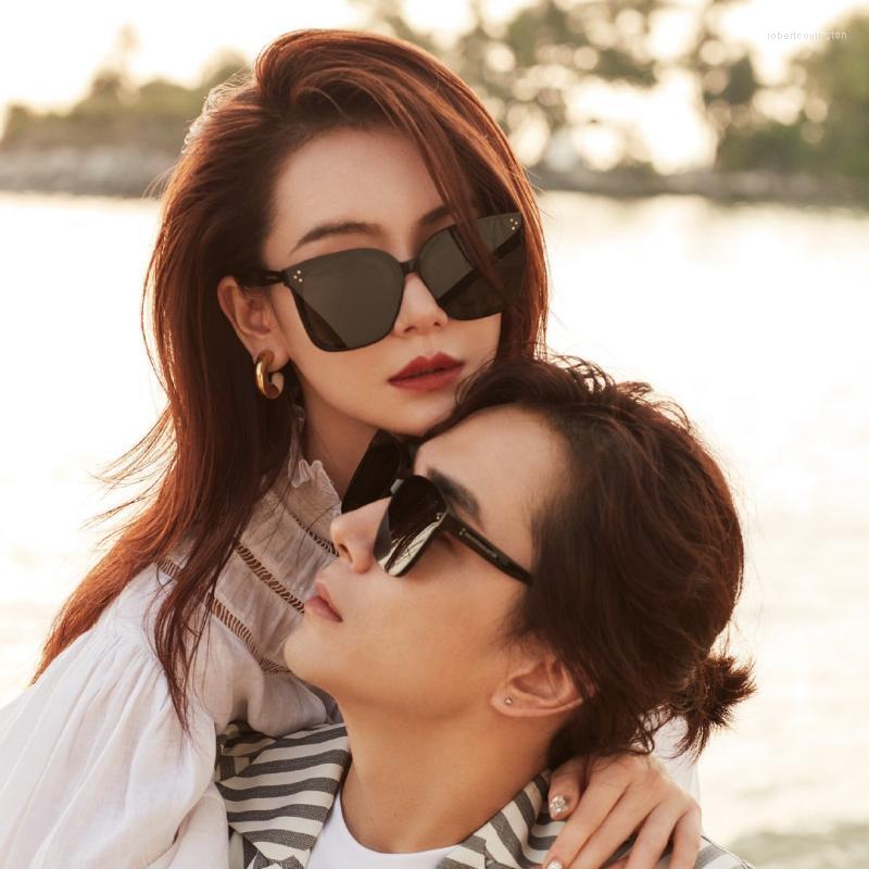 

Sunglasses 2023 M MYMA Korean For Small Face Men Women Round Acetate Polarized UV400 Gafas