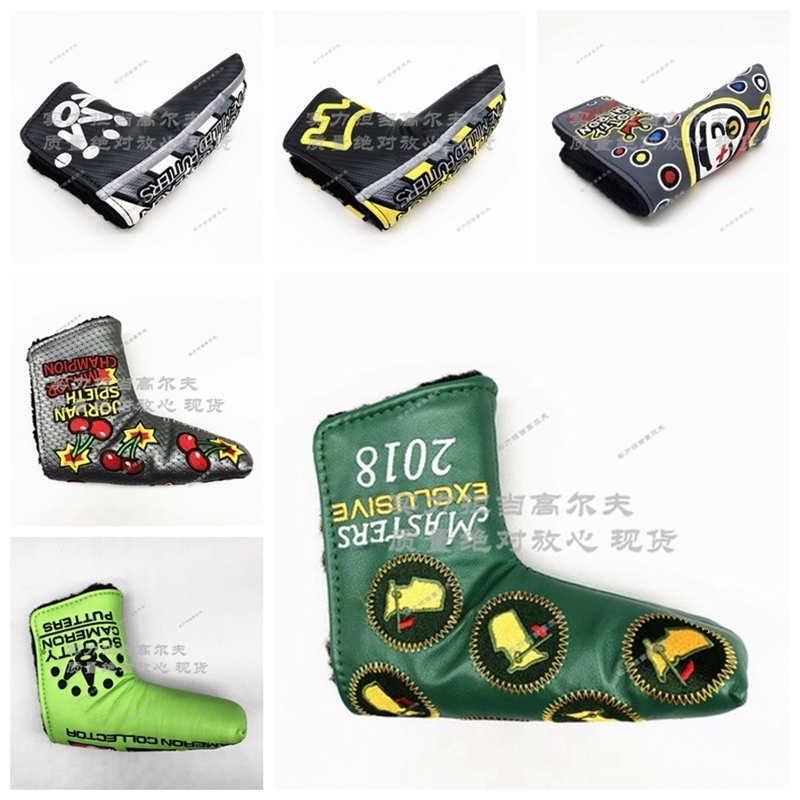 

Club Heads golf putter master cover rat mouse PUTTER HEADCOVER fits tour only crown bettinardi clown cherry headcovers dog 230523