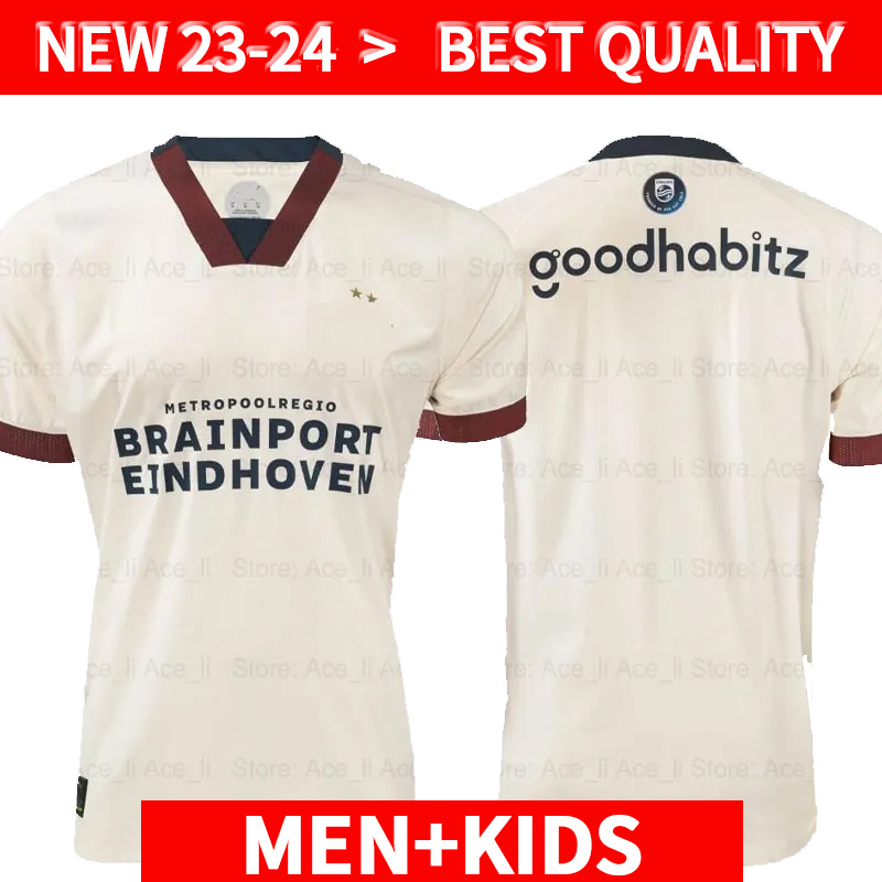 

2023 2024 Away Soccer JerseysHazard FABIO Silva Home men kids it football shirts set top quality, Black