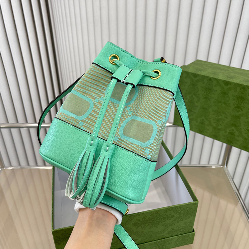 

Designer Mini Bucket Bag Drawstring Womens Jumbo G Bags Crossbody Ophidia Shoulder Bags Canvas Mens Buckets Bag Luxury Handbag Makaron Messenger Bags Purses, G1