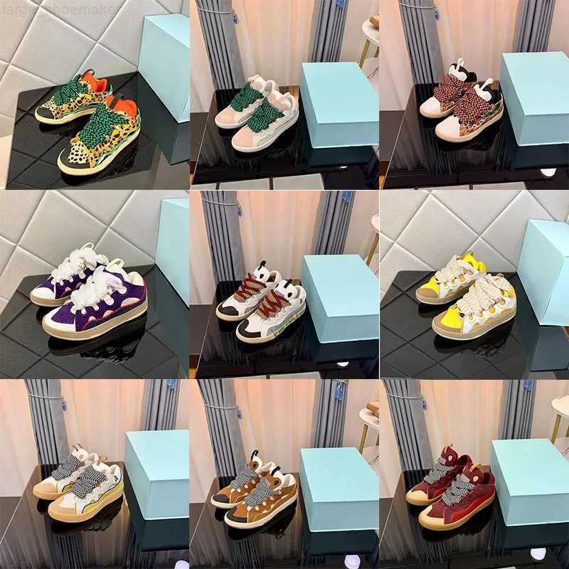 

Designer mesh shoes guide men and women to tie extraordinary sneakers embossed leather to curb sneakers calfskin rubber Napa platform sole shoes casual shoes., Split