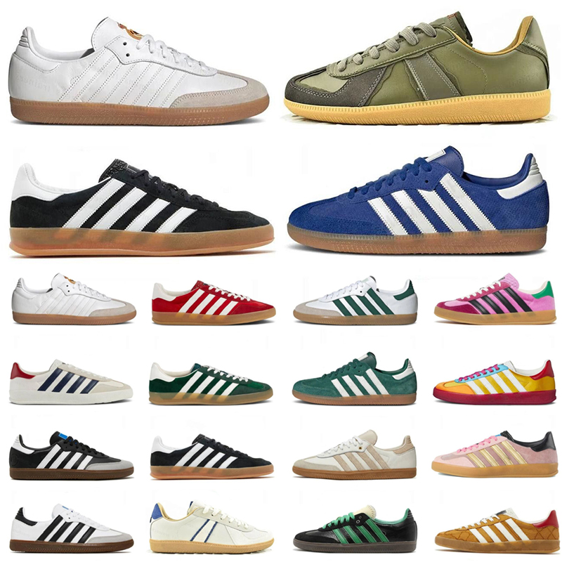 

Mens Womens Classic Velvet Black blue pink Shoes White Gum Wales Original Vegan Gazelle running designer shoes Bonner Cream Green red Sneakers Trainers size 36-45, #5