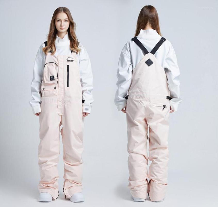

Skiing Pants 2022 Snow Jumpsuit Men Trousers Women Outdoor Sport Waterproof Male Mountain Ski Female Overalls Snowboard Clothes4108570, Red