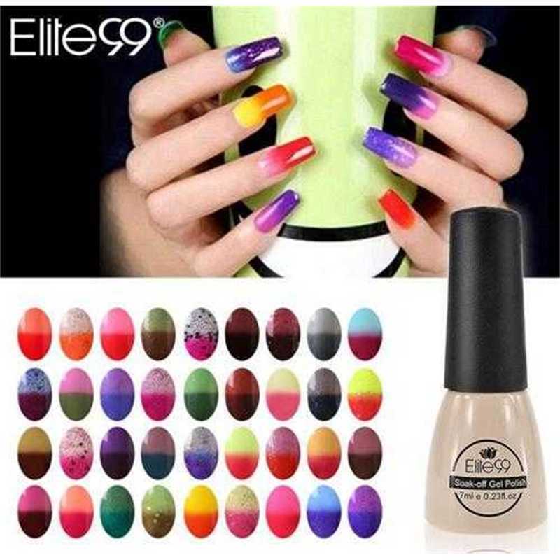 

Color Changing Nail Polish Chameleon Gel Need Uv Lamp Curing 96 Color 7ml Art Gel to Pick for Nail Art Diy Decorationykwo, Mixed colors