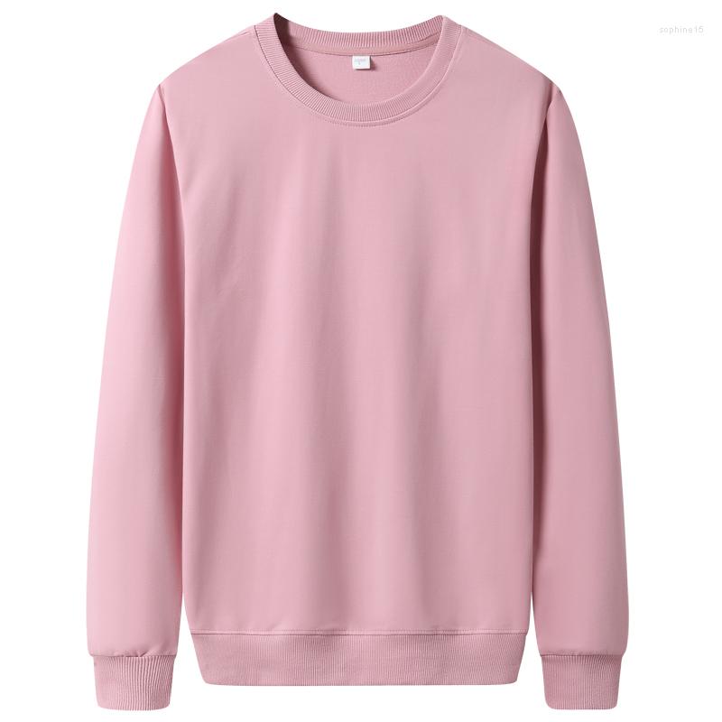 

Men's Hoodies Autumn Long Sleeve Solid Color Sweatshirts Men 2023 Fashion Cotton 12Color Mens Casual O-Neck Sweatshirt Male Brand Tops, Beige