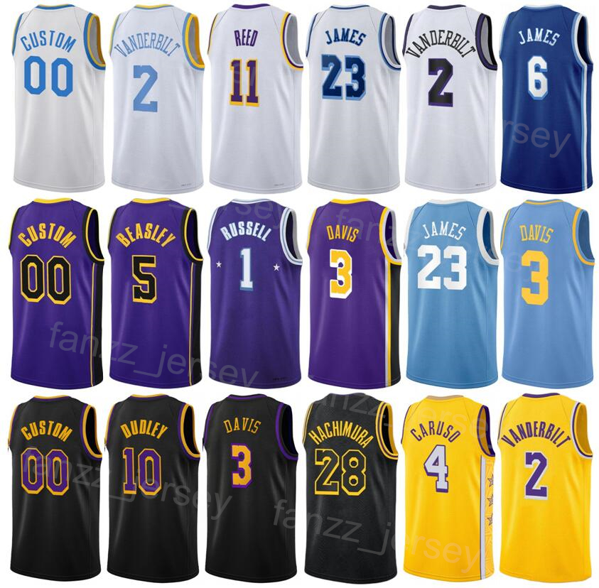 

Print 2023 Finals Basketball LeBron James Jersey 6 Davis 3 Rui Hachimura 28 DAngelo Russell 1 Dennis Schroder 17 Wenyen Gabriel 35 15 Austin Reaves Classic Men Kids, White
