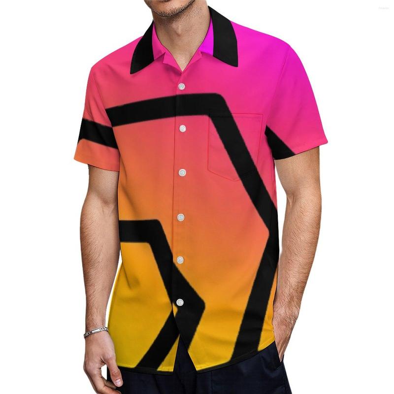 

Men's Casual Shirts HEX Crypto A Short Sleeved Shirt Novelty T-shirts Coordinates High Quality Running USA Size, Style