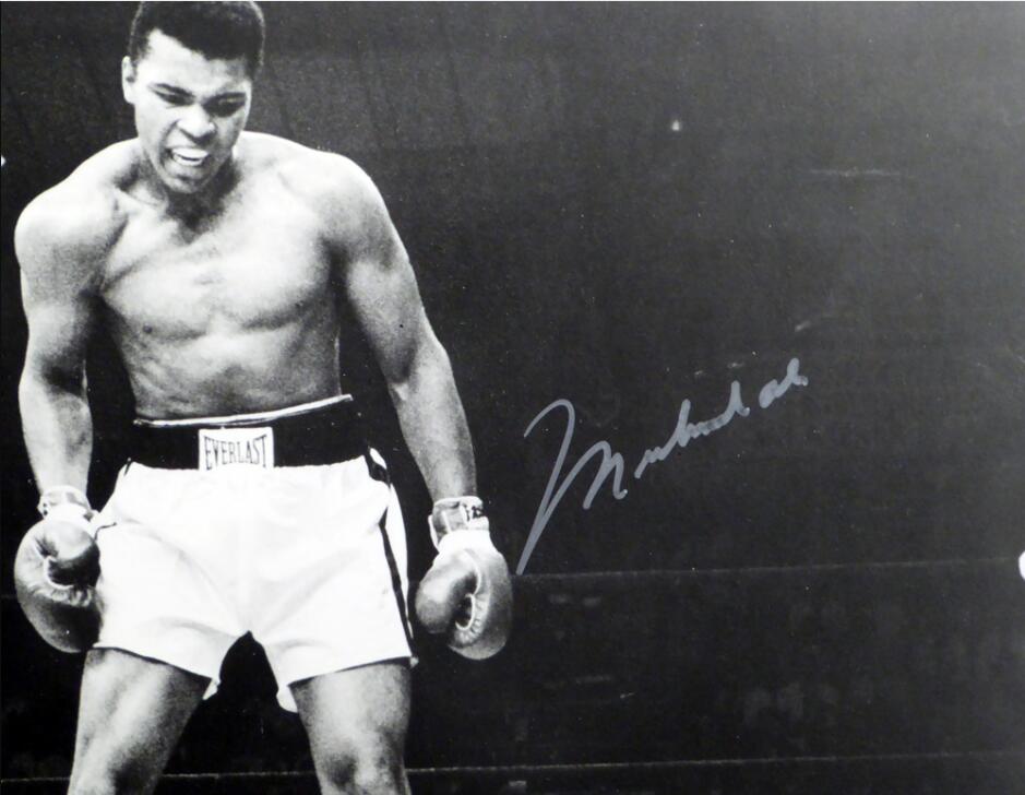 

Ali Autographed Signed signatured auto Collectable Memorabilia photo Picture