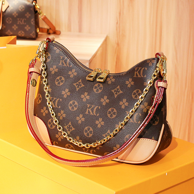 

mirror quality Designer Women's M45832 pochette louvis boulogne tote bag Woman Genuine leather clutch handbags mens Luxury crossbody hobo two shoulder straps Bags, Khaki