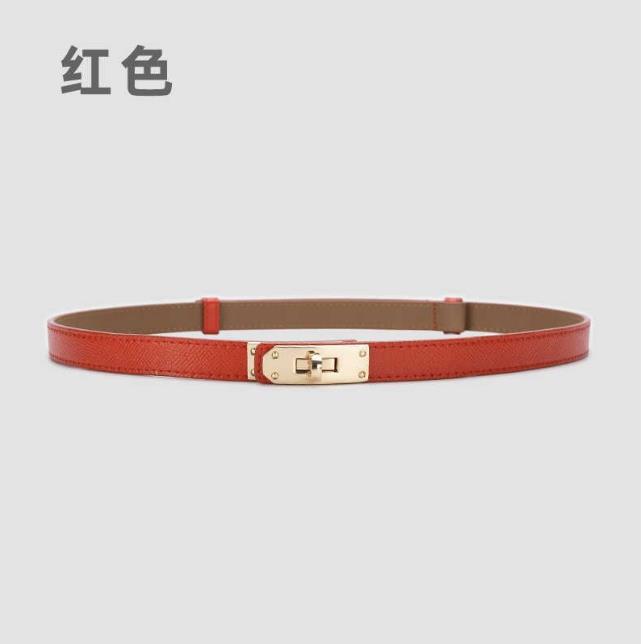 

Popular 524 Women's Leather Thin Belts Fashion Decorative Belt Kellys Dresses Small Suits Formal Must-Have Multiple adfwrwqrqq, Pink