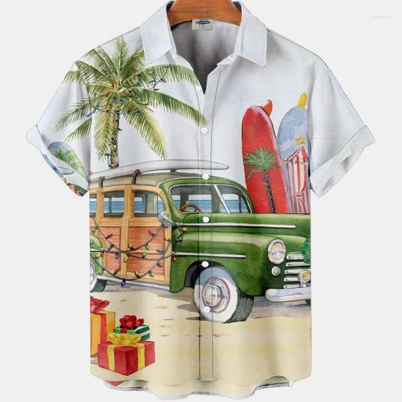 

Men' Casual Shirts Summer Men Floral Retro Social Hawaii Shirt Leaf Pattern Harajuku Hawaiian Vintage Cardigan Korean Fashion High Quality, E01-jdcs01028
