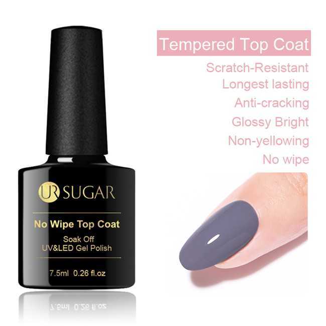 

Ur Sugar 7 5ml Base Coat Top Coat Uv Led Gel Nail Polish Semi-permanent Foundation Soak Off Transparent Varnishes Varnish289o47thb6qa, Pink