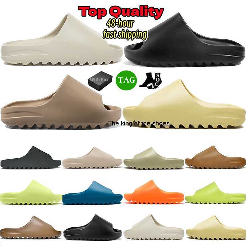 

Designers Foam silde Sandals EVA for mens woman Slippers Glow Green Soot Onyx Black Bone Resin Desert Sand Pure Earth Brown Ochre Comfortable Clog Runr Slides Eur 36-48, 22