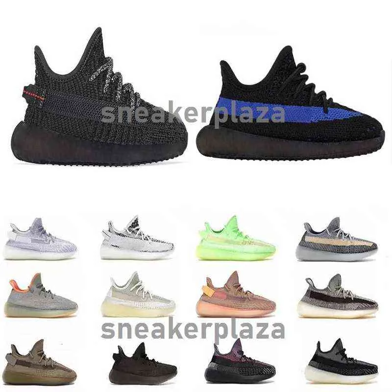 

New Fashion TD Designer Kids Shoes KW Girl Running Shoes Dazzling Blue Light Toddler Kim Trainer Boy Sneakers Children Black Infant Non-Refl, #7