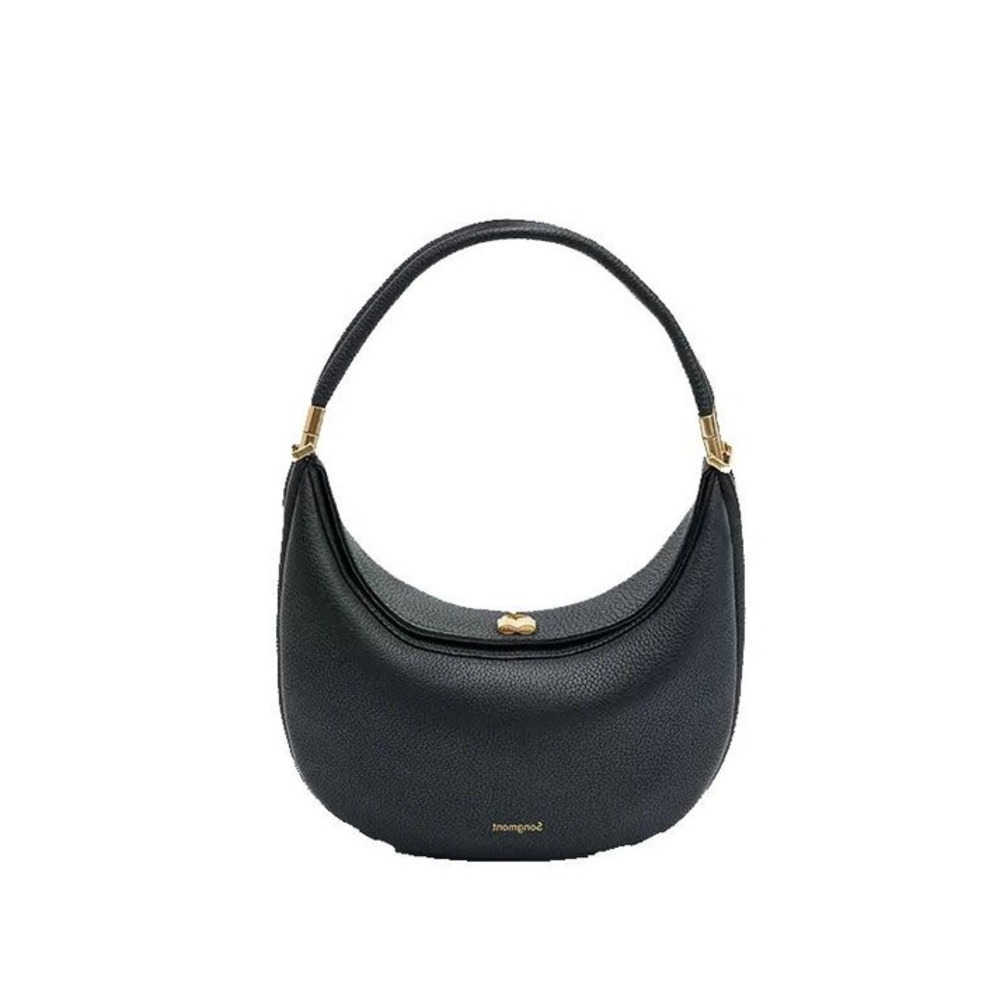 

Songmont Luna Bag 2023 Luxury Designer Underarm Hobo Shoulder Half Moon Leather Purse clutch bags Handbag 2023