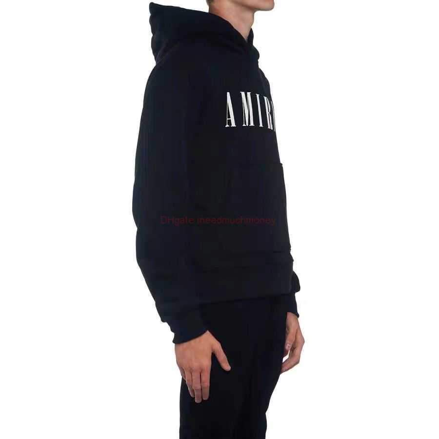 

Designer Clothing Mens Sweatshirts Amires Am Hoodies American Fashion Amies Sweater Long Sleeves Simple Fashion Brand High Street Youth Street Pullover Hooded Out, Shipping fee
