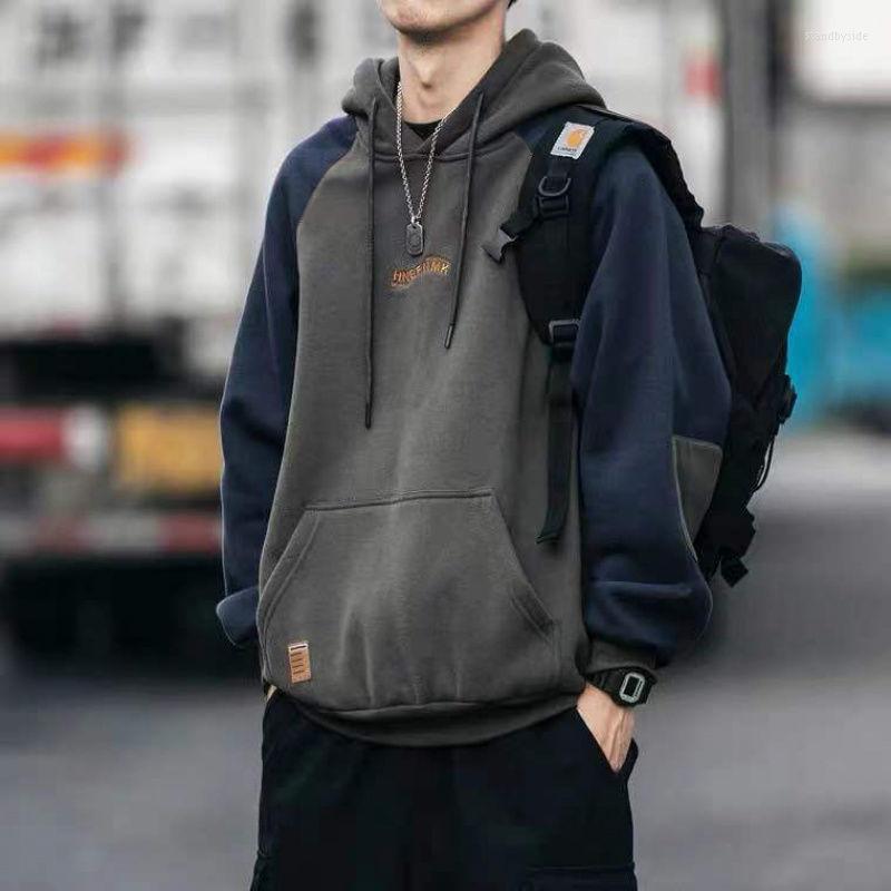 

Men's Hoodies Streetwear Men Sweatshirts Hip Hop Casual Y2k Tops Korean Fashion Autumn Outerwear Outdoor Long Sleeve T-shirt, 01