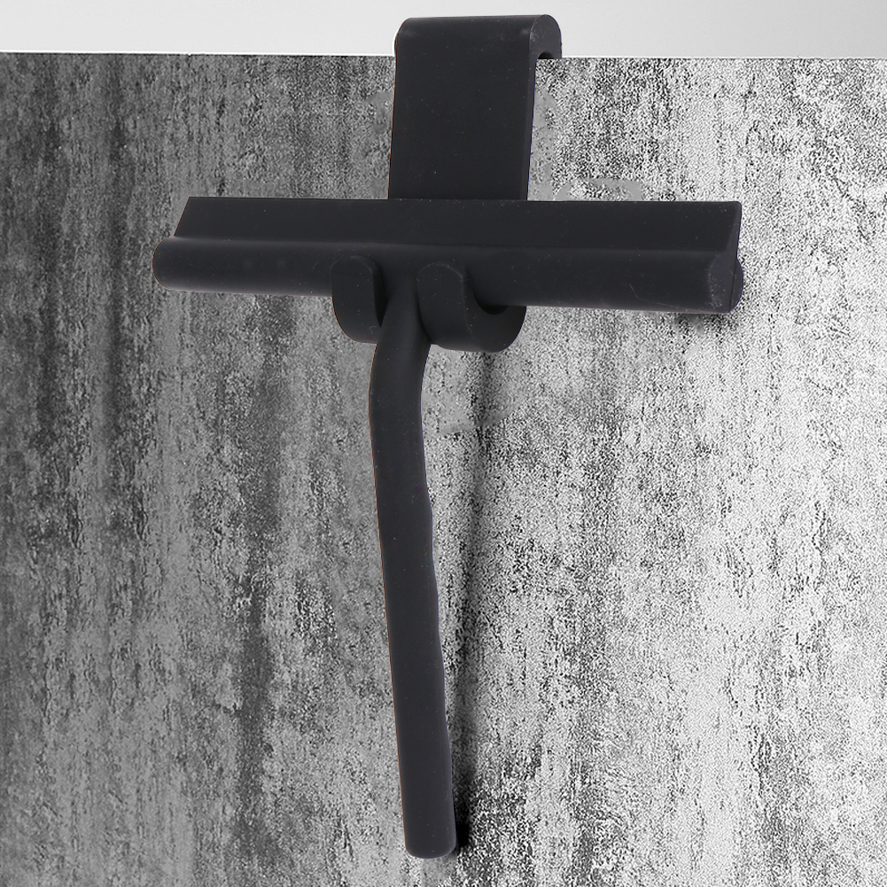 

Shower Squeegee Window Glass Clean Scraper Washing Wiper With Silicone Holder Bathroom Mirror Scraper Car Glass Cleaning