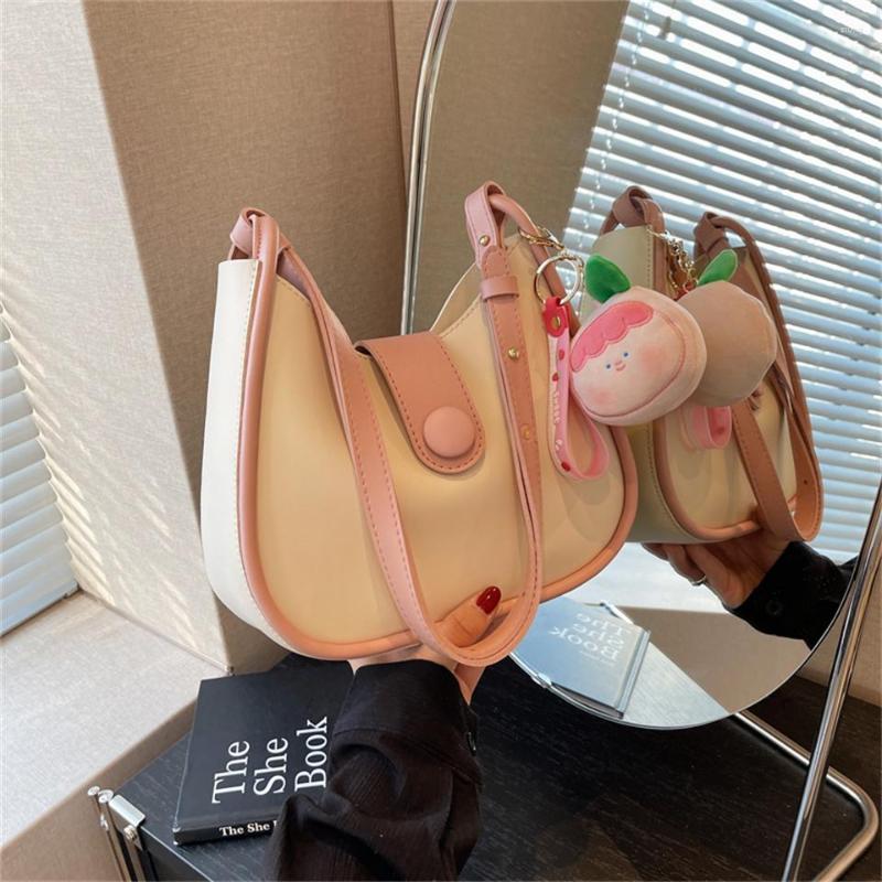 

Evening Bags Fashion Ladies Messenger Bag High Quality Leather Shoulder For Women 2023 Simple Crossbody Designer Handbags, Pink