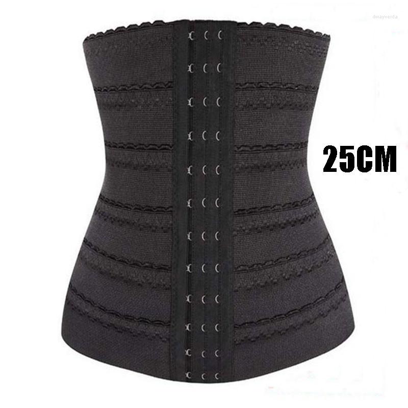 

Women's Shapers Latex Rubber Waist Body Corset Shaper Abdominal Belt BK, Black