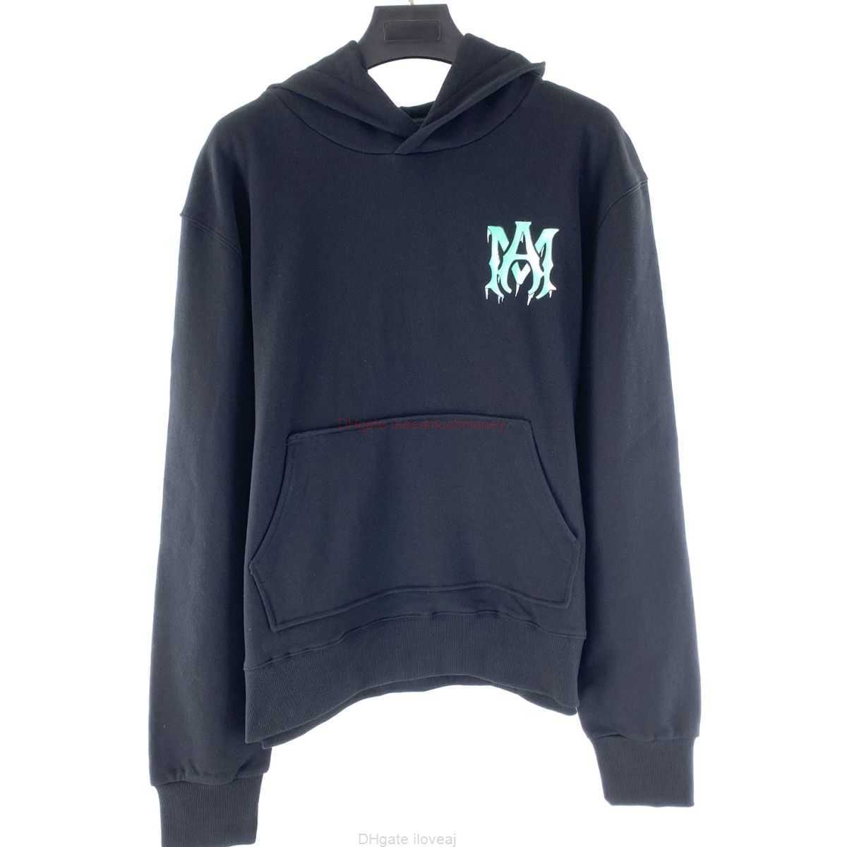 

Designer Clothing Mens Sweatshirts Amires Am Hoodies 2022 New Amies Drawstring Letter Print Hooded Black Loose Pocket Long Sleeve Sweater Fashion for Men Women Fash, Shipping fee