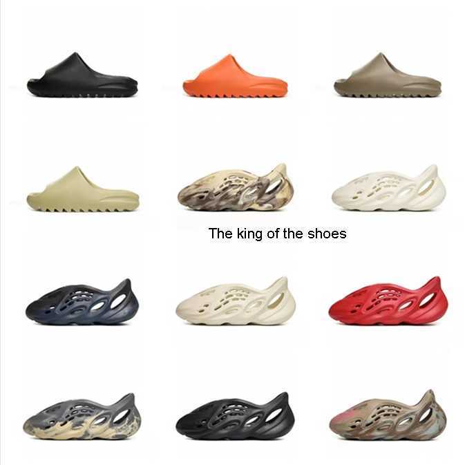 

Yeezzys Designer Slides Foam Slide Foam Runner Sandals Slipper Woman Mans Slip-on Outdoor Shoes Slippers Slides for Men Sandal Flat Famous Designer, Style 24