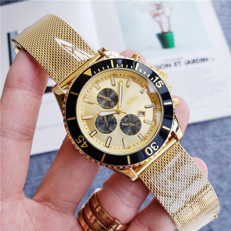 

2023 Men's Watches KSSOB Luxury Watches 44mm Diameter Six Hands Full Function Watches Designer Watches Business Fashion Watches