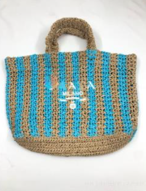 

High-end Evening Bags Hand Woven Straw Bag with Hollowed-out Letters Embroidery and Large Capacity Tote Beach Handbag, Black