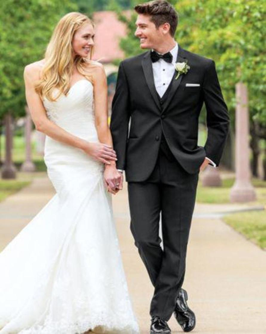 

New Custom Slim Fit Black Men Suits JacketVestPants for Wedding Groom Tuxedos Man Suits Prom Wear 6144447643, Royal blue