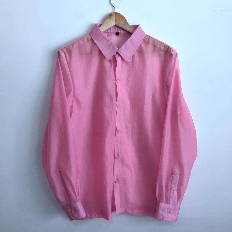 

Men's Casual Shirts WZ0523 Fashion Men's 2023Runway Luxury European Design Party Style Clothing, Picture shown