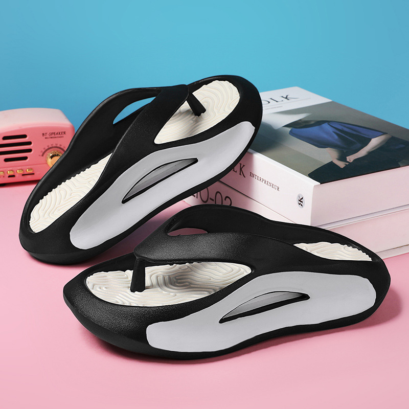 

Flip-flops ladies summer sandals outdoor home indoor slippers platform non-slip fashion casual beach sandals 3888-04, Pink