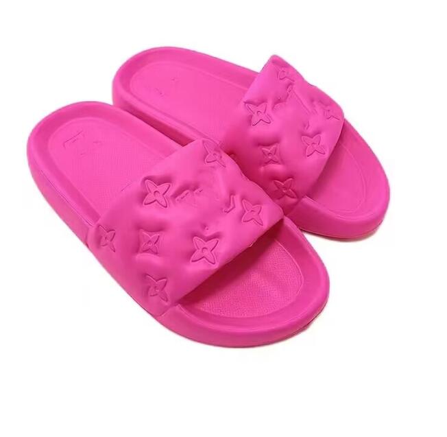 

Newest Branded Women Woody Mules Flat Slipper Designer Lady Lettering Fabric Outdoor Leather Sole Slide Sandal size 35--44 V638, #5