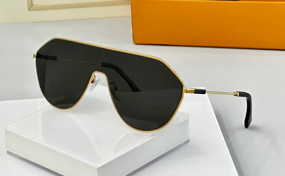 

Gold Black Flat Top Sunglasses Pilot Men Women Summer gafas de sol Designers Sunglasses Shades Occhiali da sole UV400 Eyewear
