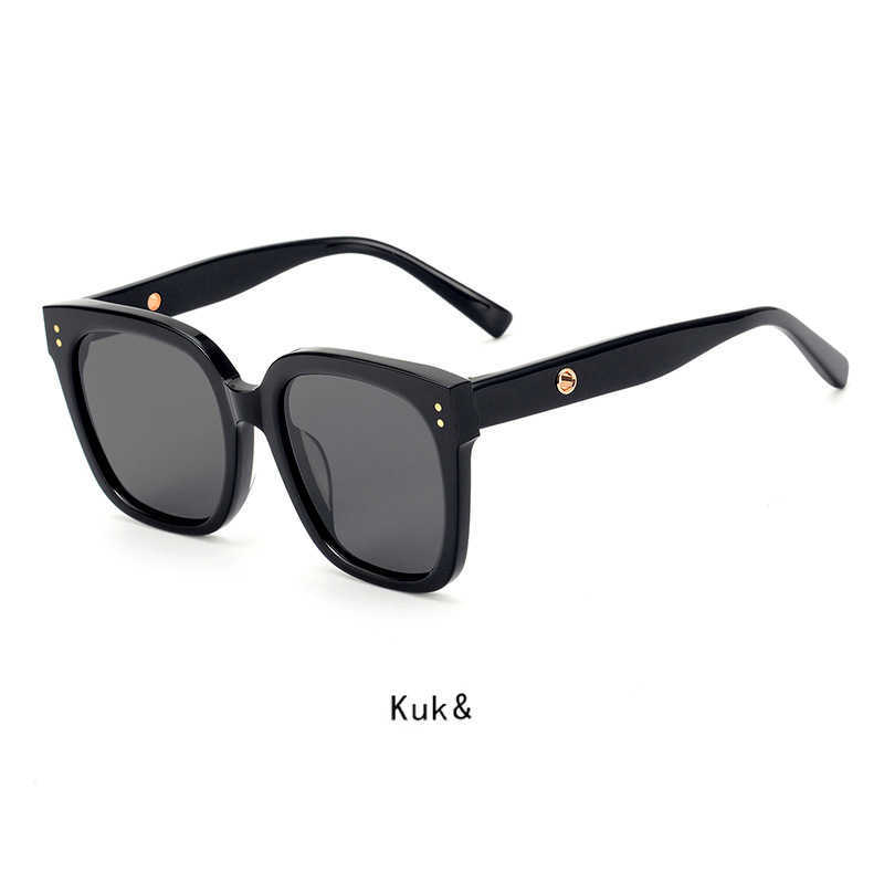 

Shenzhen Plate 2022 New KUK * The same type of for men and women Korean version popular online live streaming sunglasses large frame ins